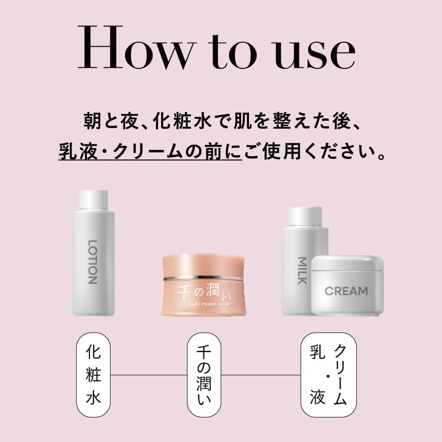 千の潤い タウリフトパワーセラム 30g（2個セット） ニードル